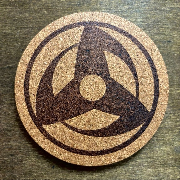 Naruto Dojutsu Anime Eyes Cork Coasters Lot of 9 - Picture 7 of 14
